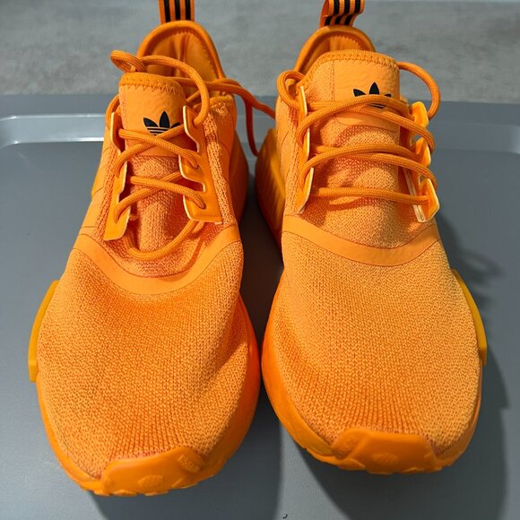 Adidas NMD R1 Shoes Bright Orange GV9439 Size 8.5. - Picture 11 of 12